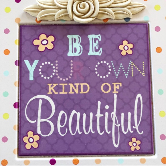 Purple Inspirational Sign Home Decor - Picture 4 of 7